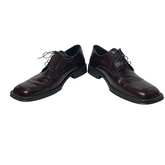 Men’s Size 10 Kenneth Cole Dress Shoes Burgundy