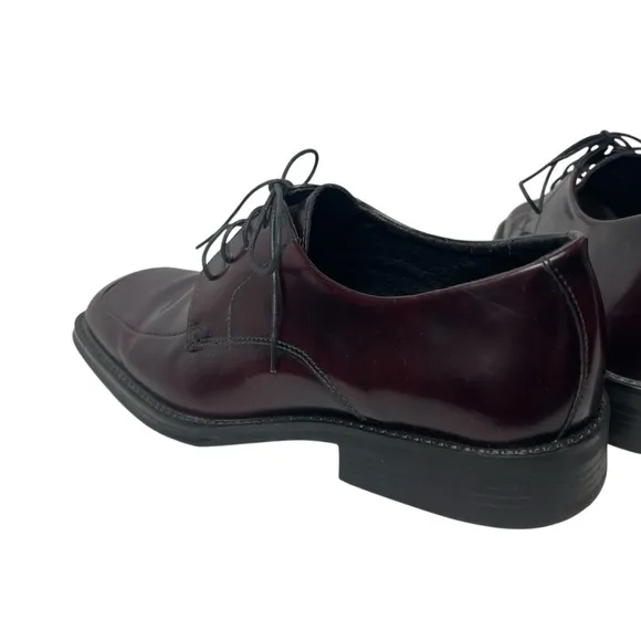 Men’s Size 10 Kenneth Cole Dress Shoes Burgundy