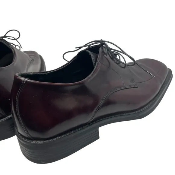 Men’s Size 10 Kenneth Cole Dress Shoes Burgundy