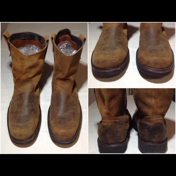 Men's Size 8M Wolverine Multishox Leather Boots