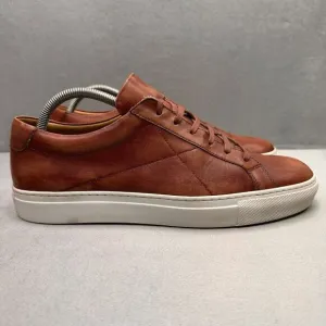 Mens Size 9 (EU 42) Cobbler Union Vintage Oak Leather Dress Sneaker Calfskin