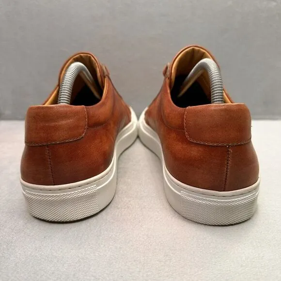 Mens Size 9 (EU 42) Cobbler Union Vintage Oak Leather Dress Sneaker Calfskin