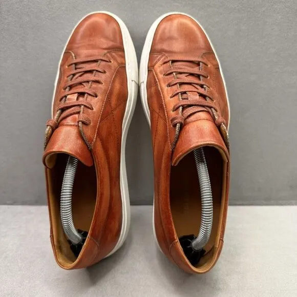 Mens Size 9 (EU 42) Cobbler Union Vintage Oak Leather Dress Sneaker Calfskin