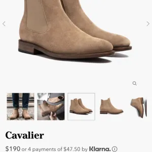 Men's Tan Chelsea Boots