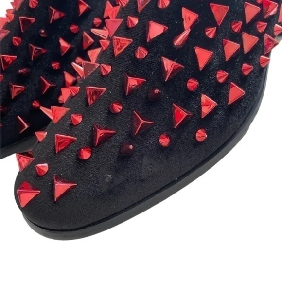 Men's Vintage Spike Dress Loafers Dress Shoes