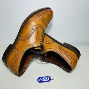 Men's Tan Brogue Leather Shoes