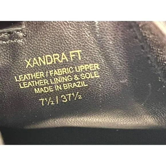 Mercedes Castillo Xandra patent Leather CHELSEA ANKLE boots size 7.5