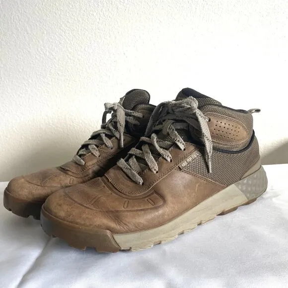 Merrell Mens Convoy Mid Polar Waterproof AC  Boots Size 9.5 Hiking Gorpcore