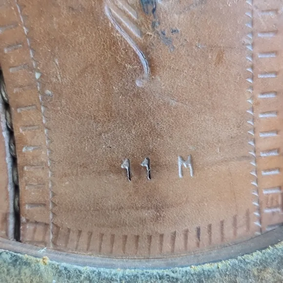 Mezlan Athens Leather Dress Shoes Monk Strap Mens 11 M Brown