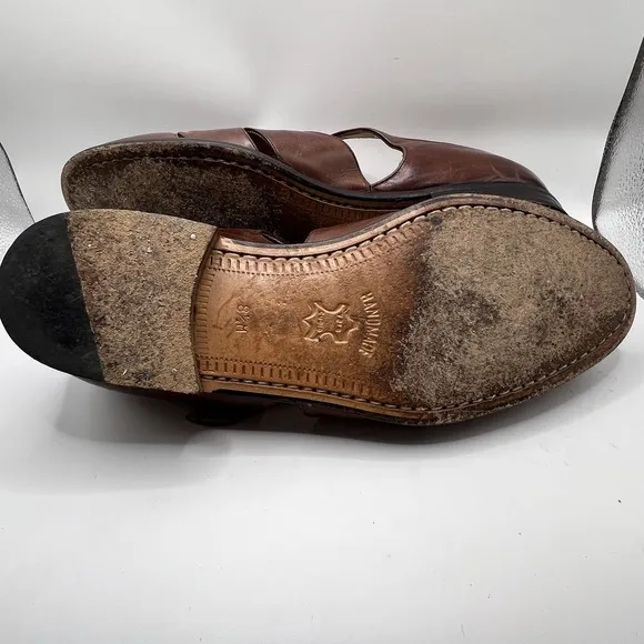 Mezlan Bonaire Men's Shoes. Size 8.5. Handmade In Spain. Vero Cuoio