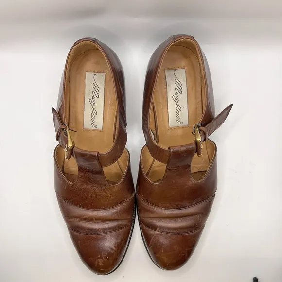 Mezlan Bonaire Men's Shoes. Size 8.5. Handmade In Spain. Vero Cuoio