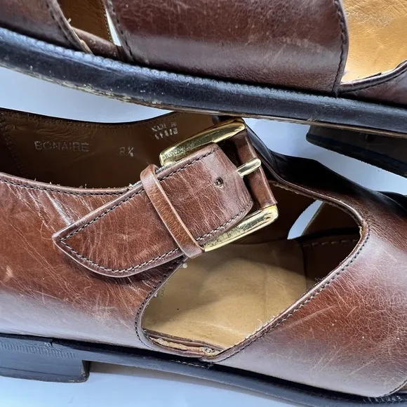Mezlan Bonaire Men's Shoes. Size 8.5. Handmade In Spain. Vero Cuoio