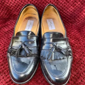 Mezlan Santander 10 medium mens dress shoes with tassel