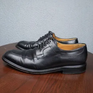 Mezland‎ Delray Shoes Mens 10M Black Leather Split Toe Derby Dress Oxford