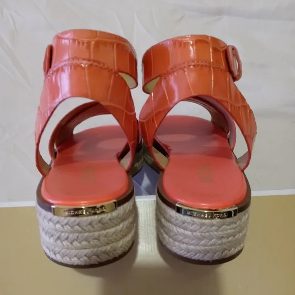 Michael Kors Abbott Leather Sandals