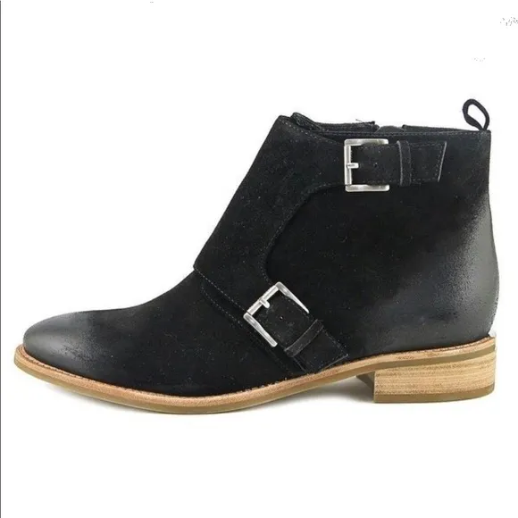 Michael Kors 'Adams' Monk Strap Ankle Bootie 5.5