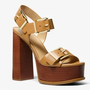 Michael Kors | Colby Leather Platform Sandals