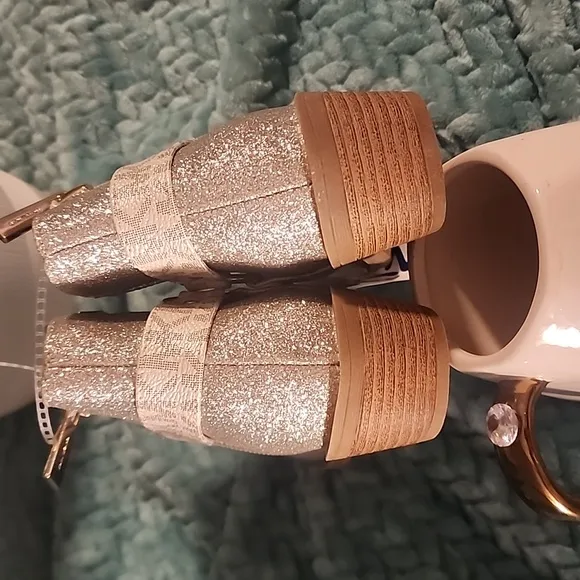 Michael KORS Little Girls Glitter Boots