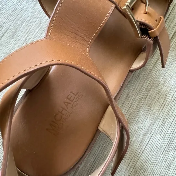 MICHAEL KORS Women's Acorn Ankle Strap Espadrille Sandals