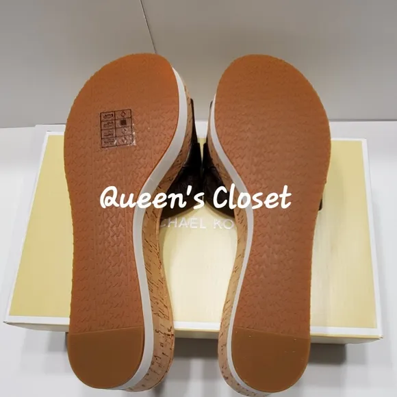 MICHAEL Michael Kors | Warren Leather Platform Sandal | BRAND NEW