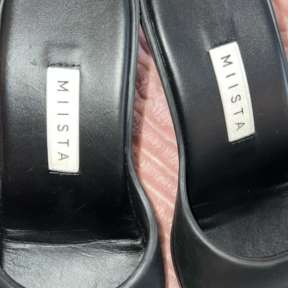 Miista Ida Sandals (black) size 39 EUC.