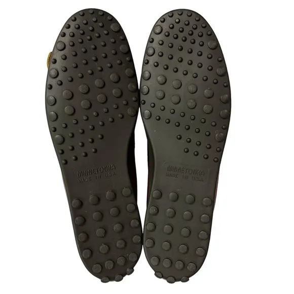 Minnetonka‎ Moccasin Brown Leather Loafers Size Please See Measurements