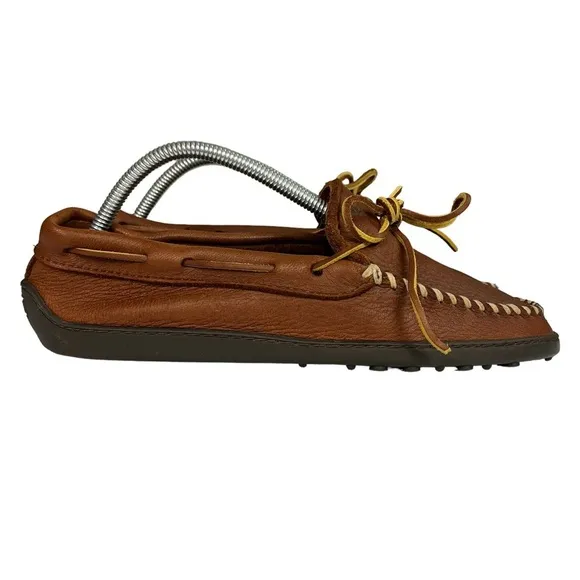Minnetonka‎ Moccasin Brown Leather Loafers Size Please See Measurements