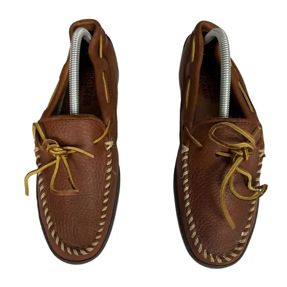 Minnetonka‎ Moccasin Brown Leather Loafers Size Please See Measurements