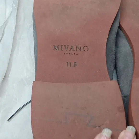 Mivano Italia men's dress shoes size 11.5