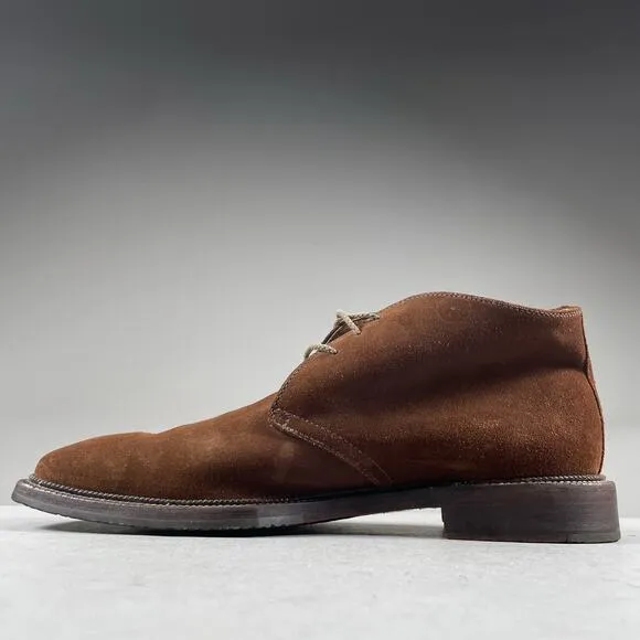 Moreschi Men’s Size 13 Brown Suede Leather Chukka Ankle Boots Desert Casual GUC