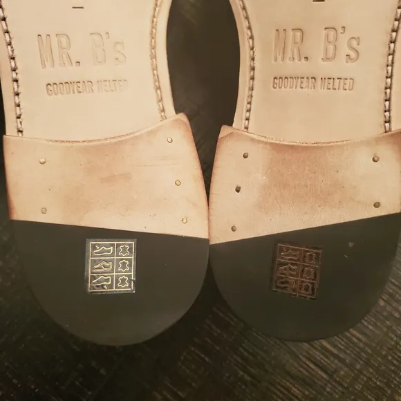 Mr B's navy blue lace dress shoe