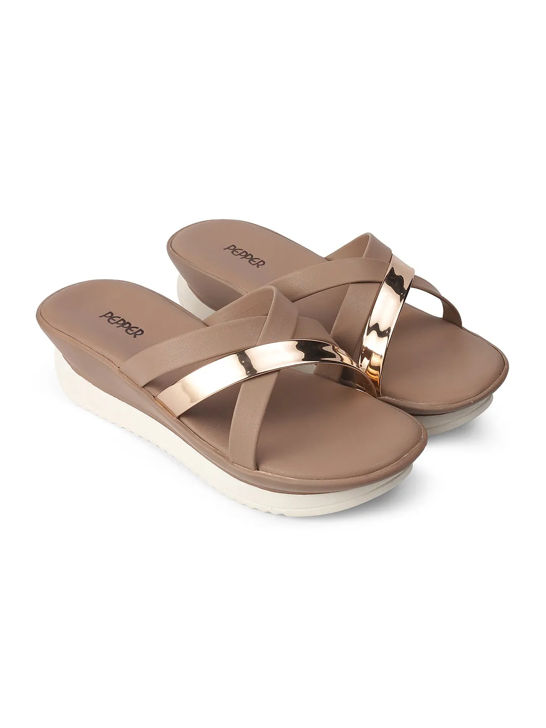 Multistrap Wedge Heel Sandal