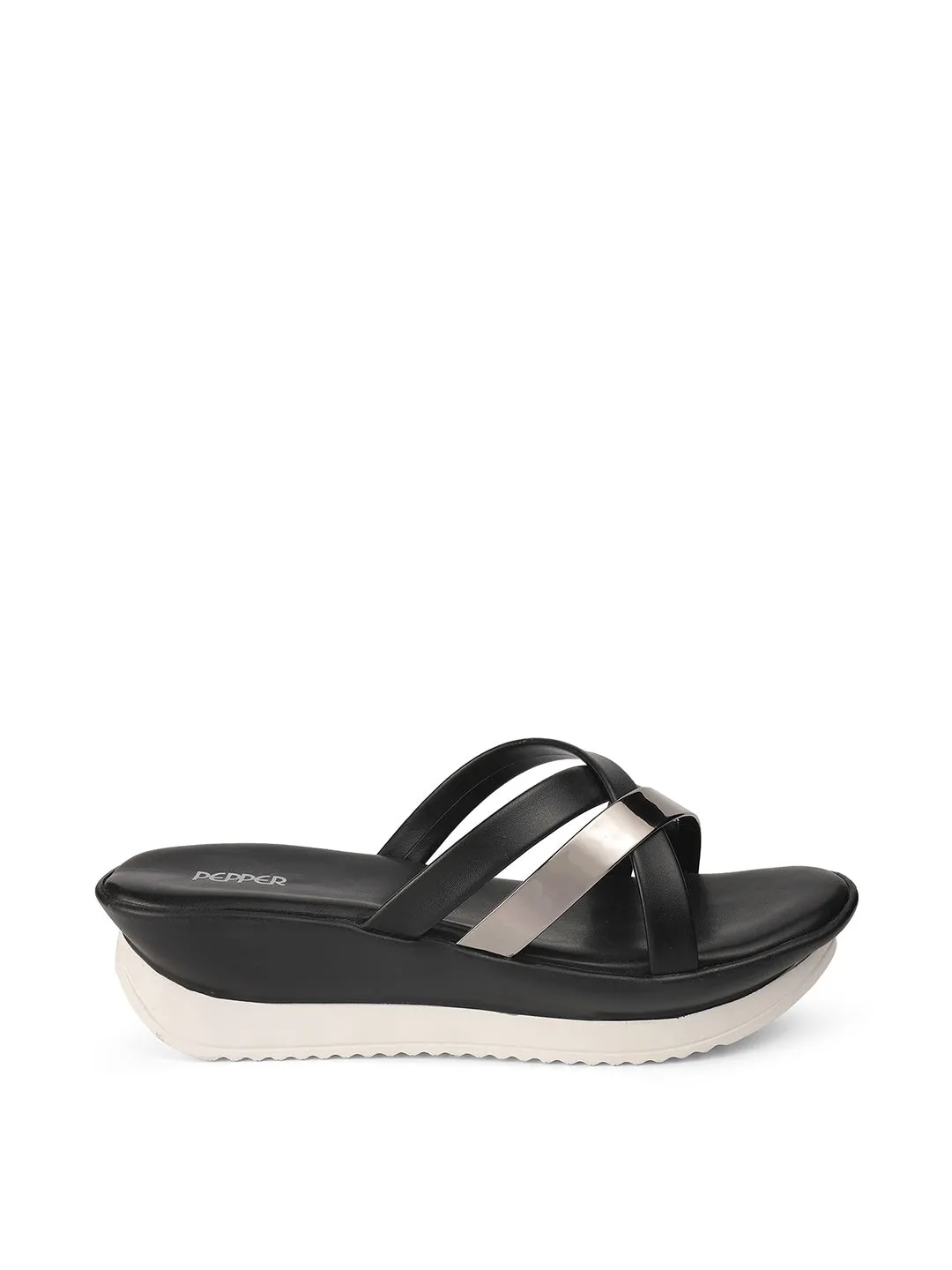 Multistrap Wedge Heel Sandal