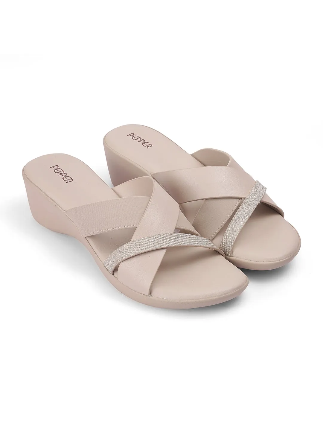 Multistrap Wedge Heel Sandals