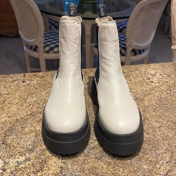 Musse &amp; Cloud Alita Ice Combat Platform Boots NEW