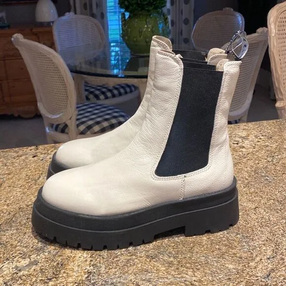 Musse &amp; Cloud Alita Ice Combat Platform Boots NEW