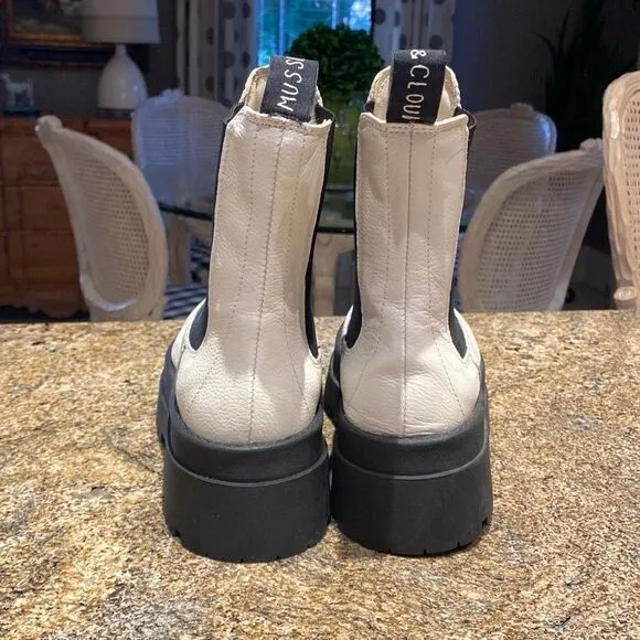 Musse &amp; Cloud Alita Ice Combat Platform Boots NEW