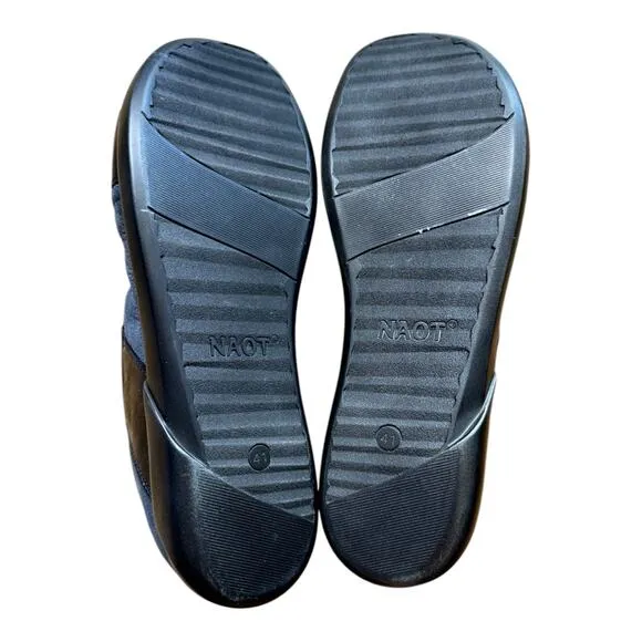 Naot Architect Indigo Blue Wave Shoes Ballet Flats Loafers EU 41 US 10-10.5 EUC