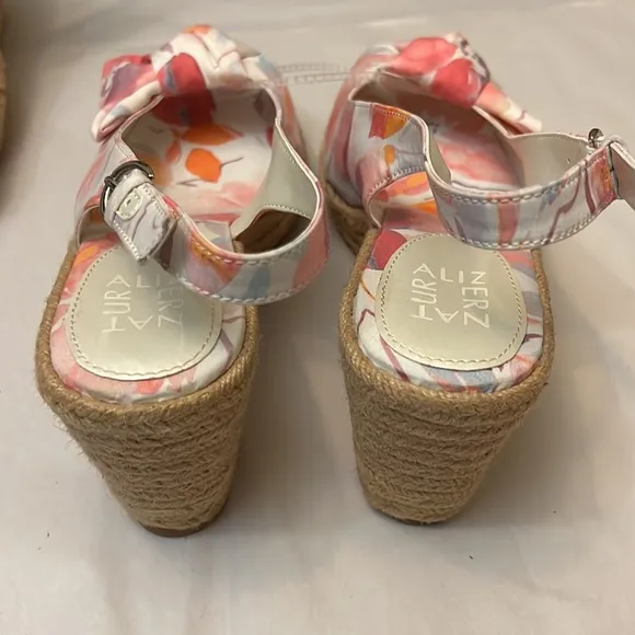 Naturalizer Bettina Espadrille Wedge Sandals.