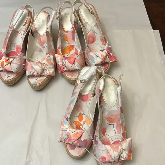 Naturalizer Bettina Espadrille Wedge Sandals.