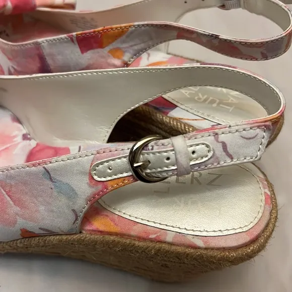 Naturalizer Bettina Espadrille Wedge Sandals.