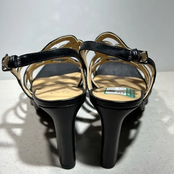 Naturalizer Women's Cameron Sandal Dress Shoes Black Size 9,5
