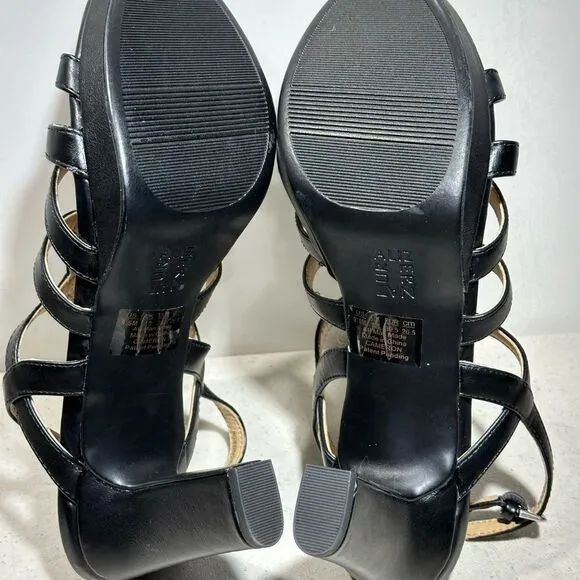 Naturalizer Women's Cameron Sandal Dress Shoes Black Size 9,5