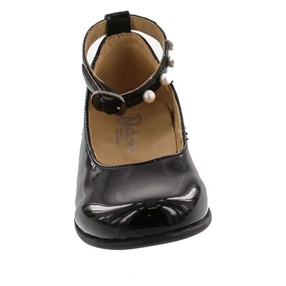 Naturino 5067 USA Lacca Nero ChildG flats-shoes 34 NEW