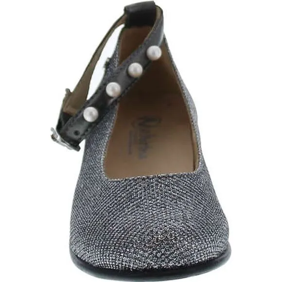 Naturino 5067 USA Pewter Peltro ChildG flats-shoes 35 NEW