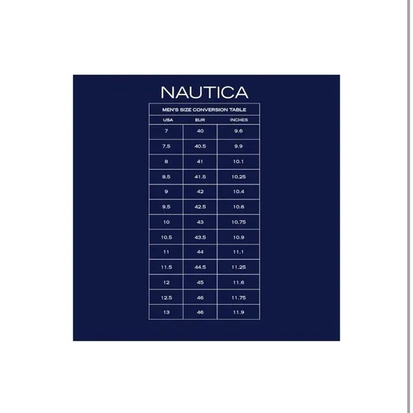 Nautica Men's Knit Dress Oxford Dress Sneakers Size 9 # Box H989