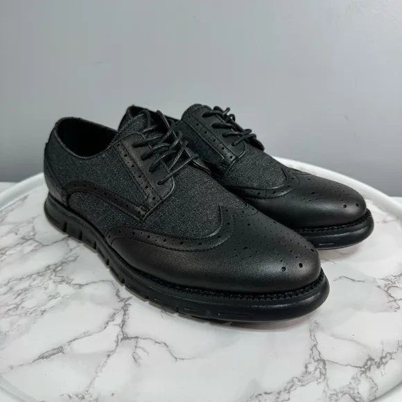 Nautica Men's Knit Dress Oxford Dress Sneakers Size 9 # Box H989