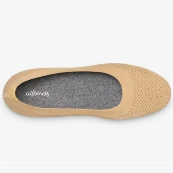 NEW ALLBIRDS Beige Tree Breezers Ballet Flats