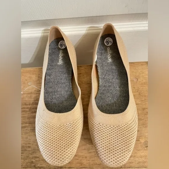 NEW ALLBIRDS Beige Tree Breezers Ballet Flats
