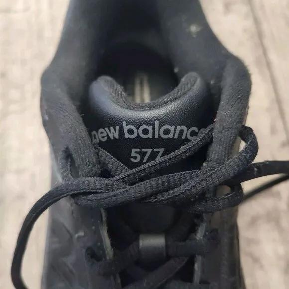 New Balance 577 Sneakers Men's 11 USA Triple Black Casual Shoes Running